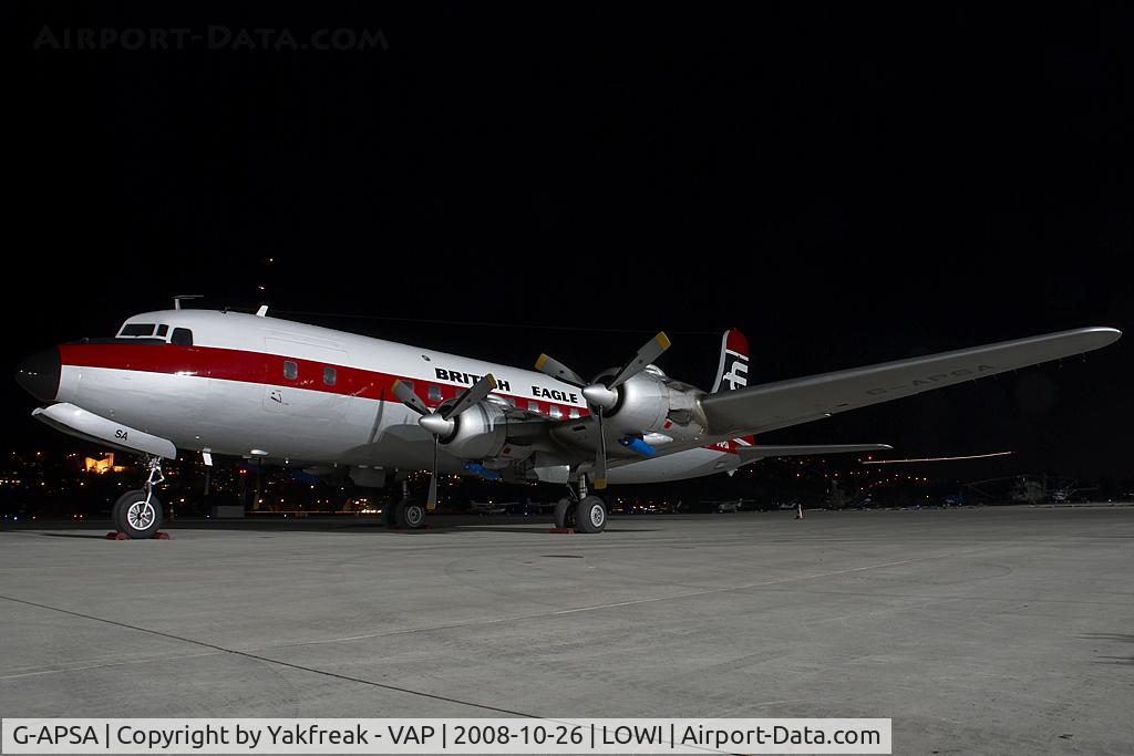 G-APSA, 1958 Douglas DC-6A C/N 45497, British Eagle DC6