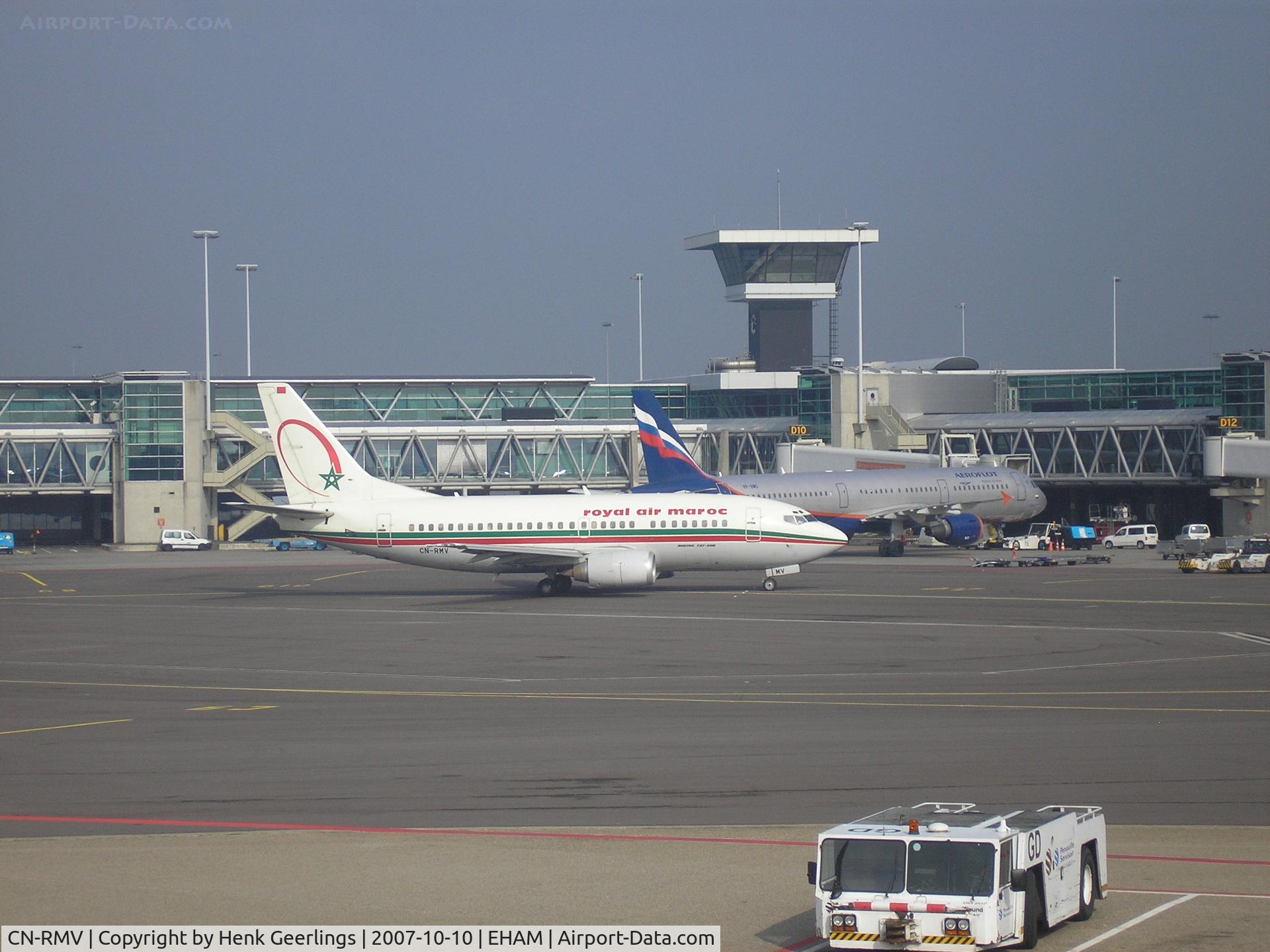 CN-RMV, 1991 Boeing 737-5B6 C/N 25317, Schiphol