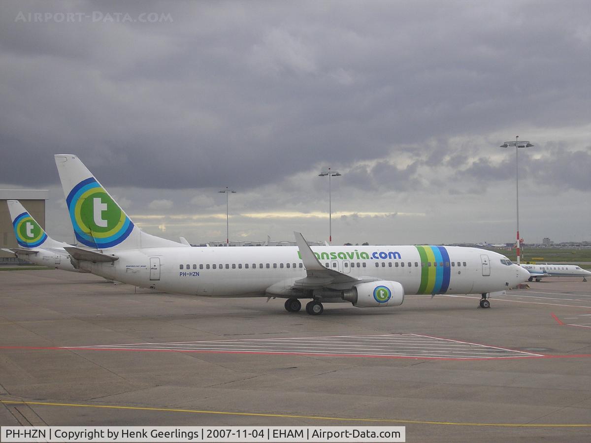 PH-HZN, 2004 Boeing 737-8K2 C/N 32943, Parked at Schiphol-East