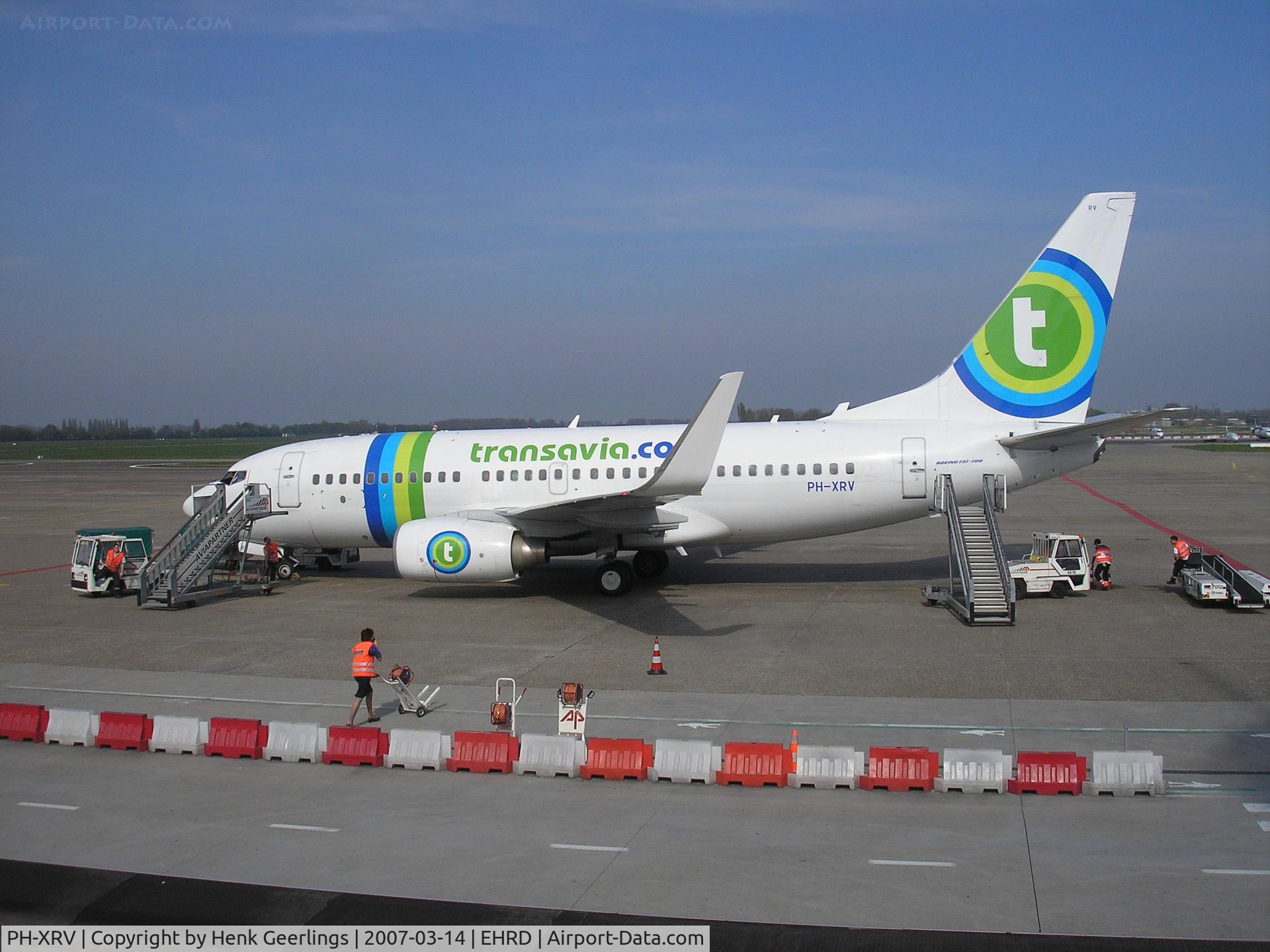 PH-XRV, 2005 Boeing 737-7K2 C/N 34170, Just arrived at Rotterdam Airport