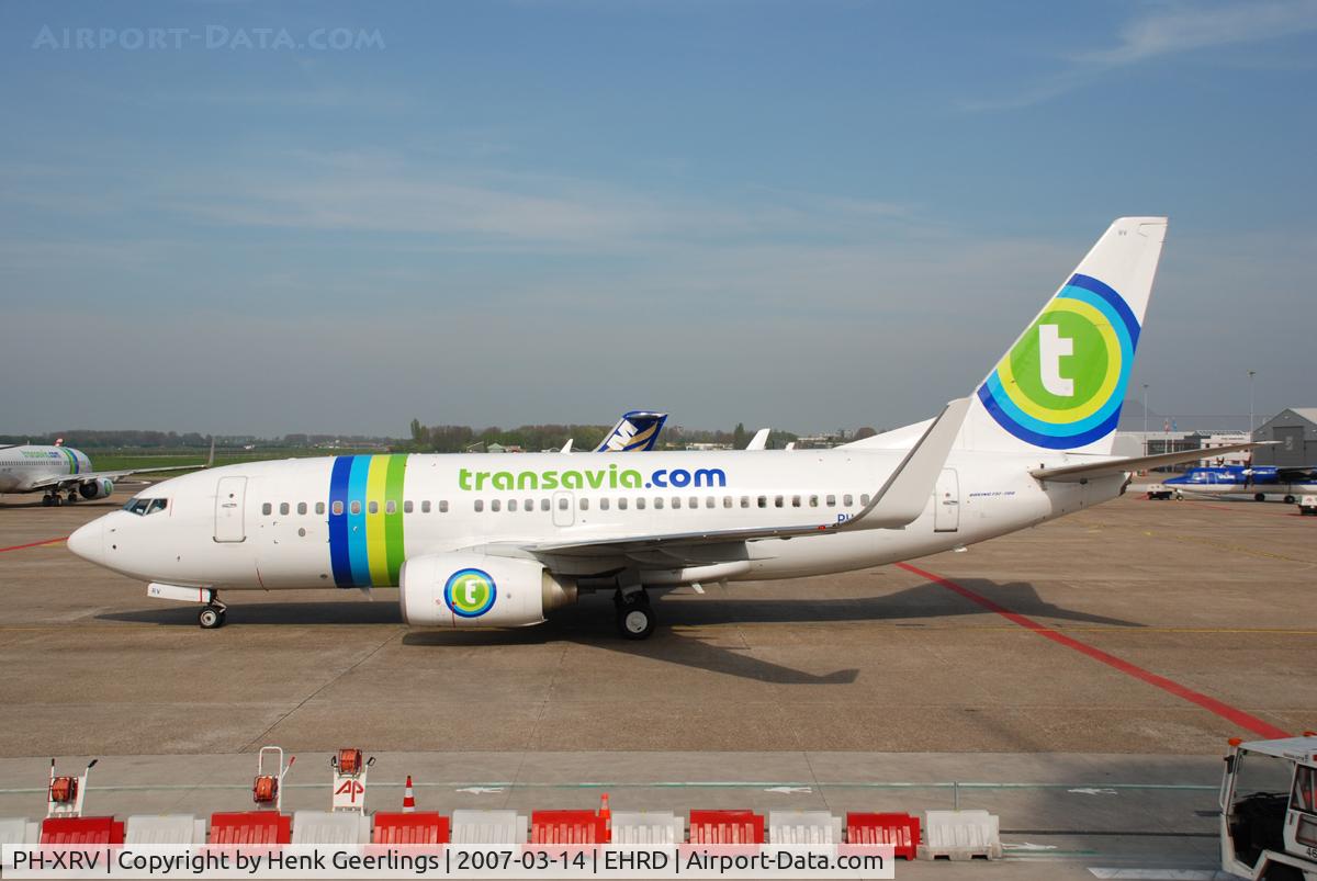 PH-XRV, 2005 Boeing 737-7K2 C/N 34170, Arrival at RTM