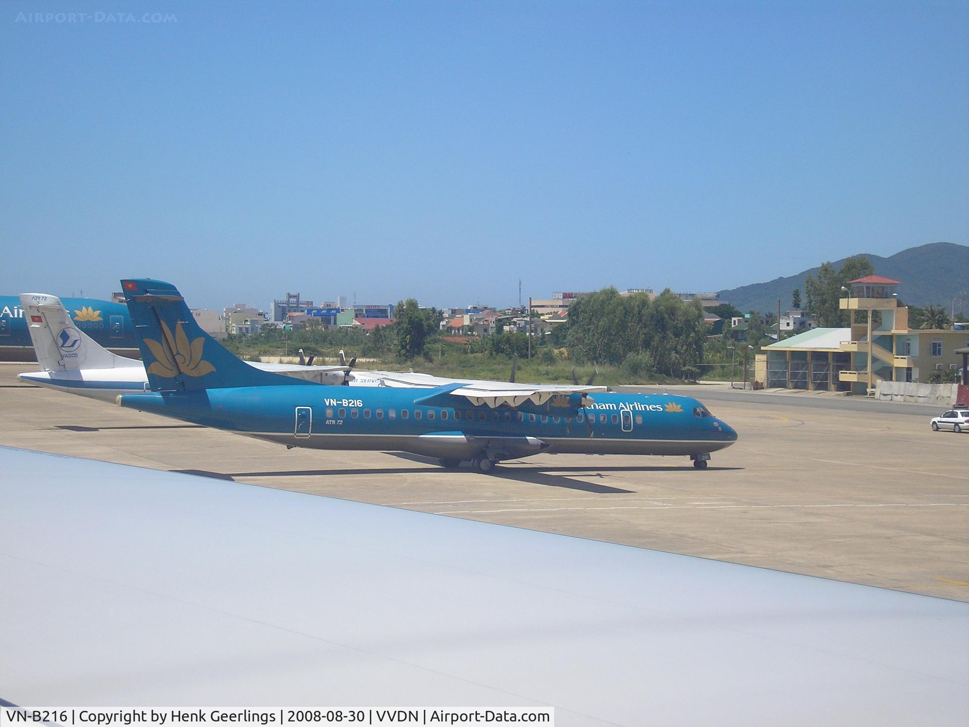 VN-B216, 1995 ATR 72-202 C/N 450, Vietnam Airlines , Danang