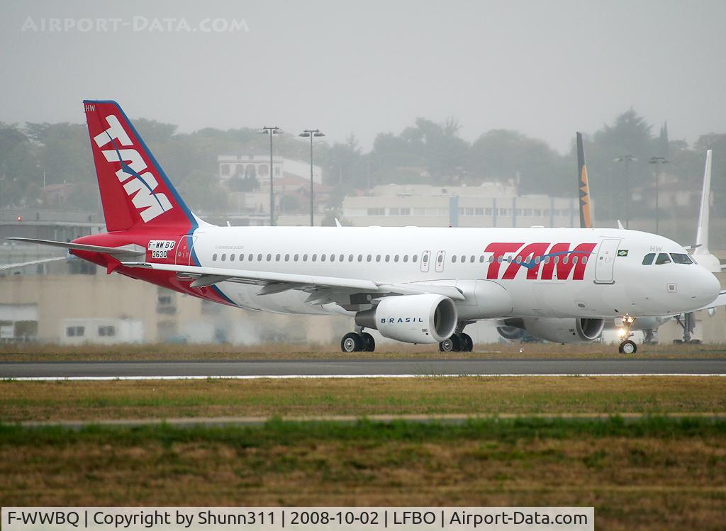 F-WWBQ, 2008 Airbus A320-214 C/N 3630, C/n 3630 - To be PR-MHW