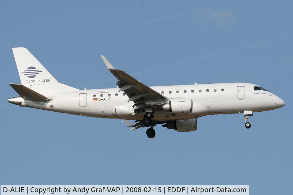 D-ALIE, 2004 Embraer 170LR (ERJ-170-100LR) C/N 17000059, Cirrus Airlines EMB170