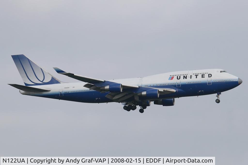 N122UA, 1999 Boeing 747-422 C/N 29168, United Airlines 747-400