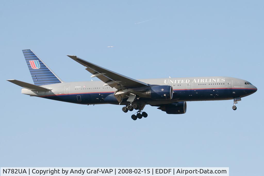 N782UA, 1997 Boeing 777-222/ER C/N 26948, United Airlines 777-200