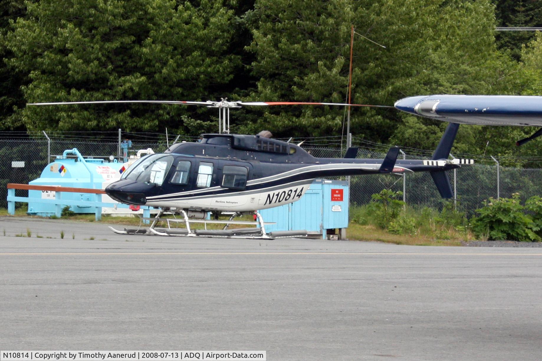 N10814, 1980 Bell 206L-1 LongRanger II C/N 45415, This Bell 206L-1 serial 45415 has found a new home in Kodiak, Alaska