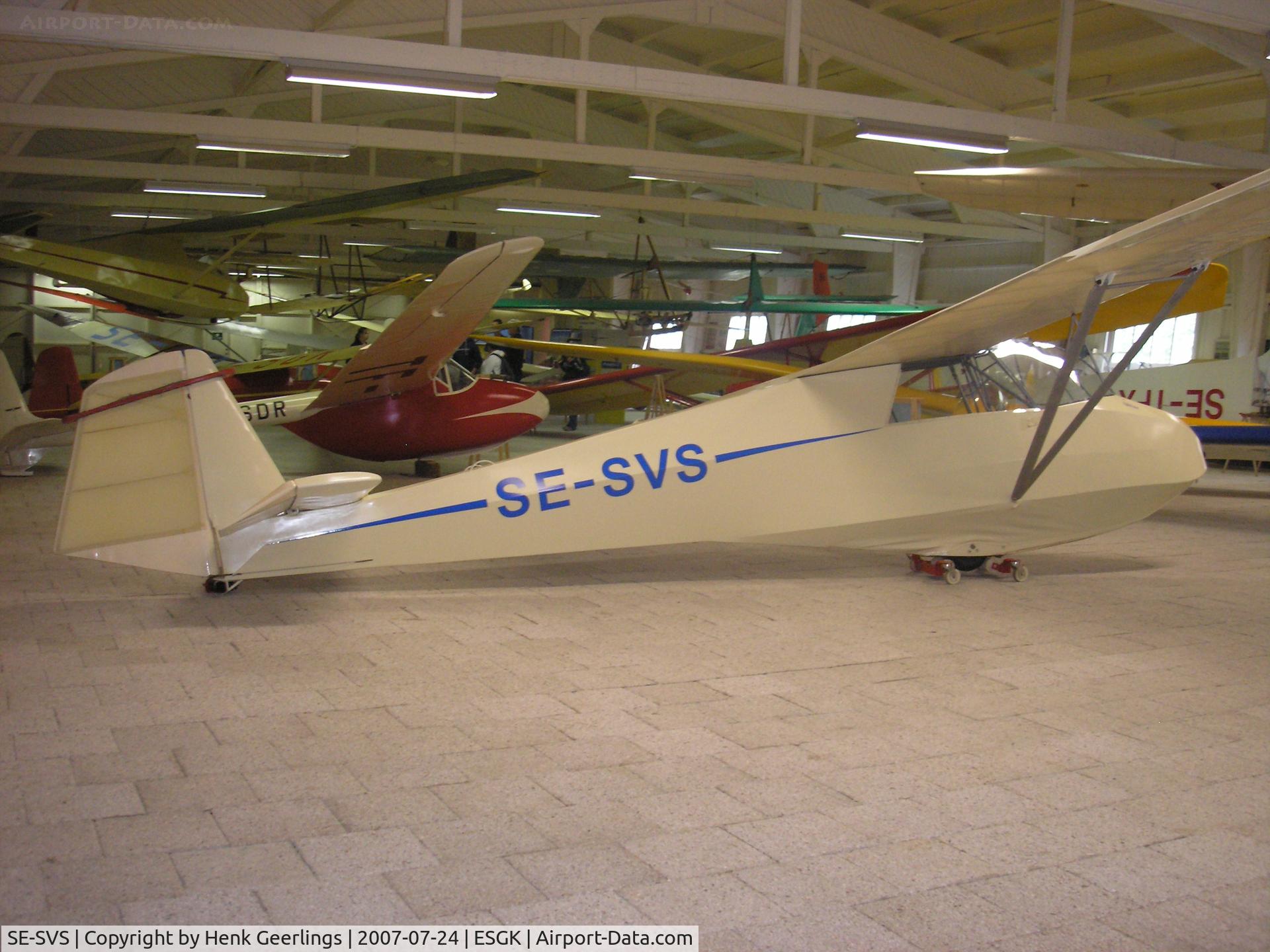 SE-SVS, Scheibe Specht C/N 808, Glider Museum , Falkoping, Sweden