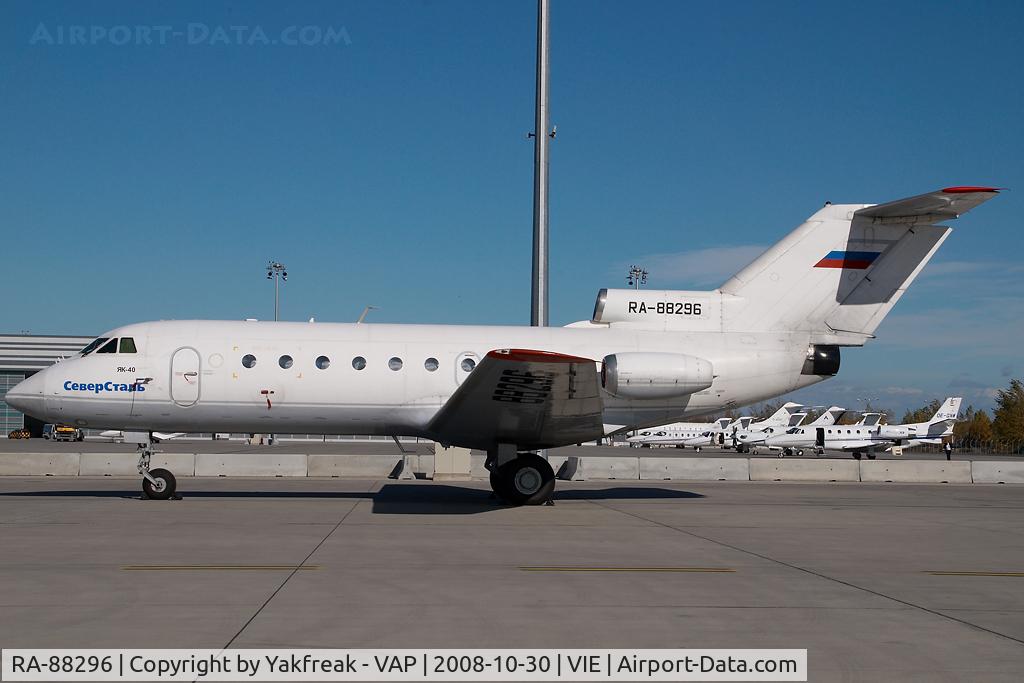 RA-88296, Yakovlev Yak-40 C/N 9421634, Sevastopol Yakovlev 40