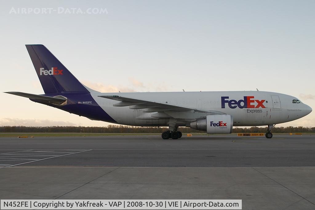 N452FE, 1984 Airbus A310-222 C/N 313, Fedex Airbus 310