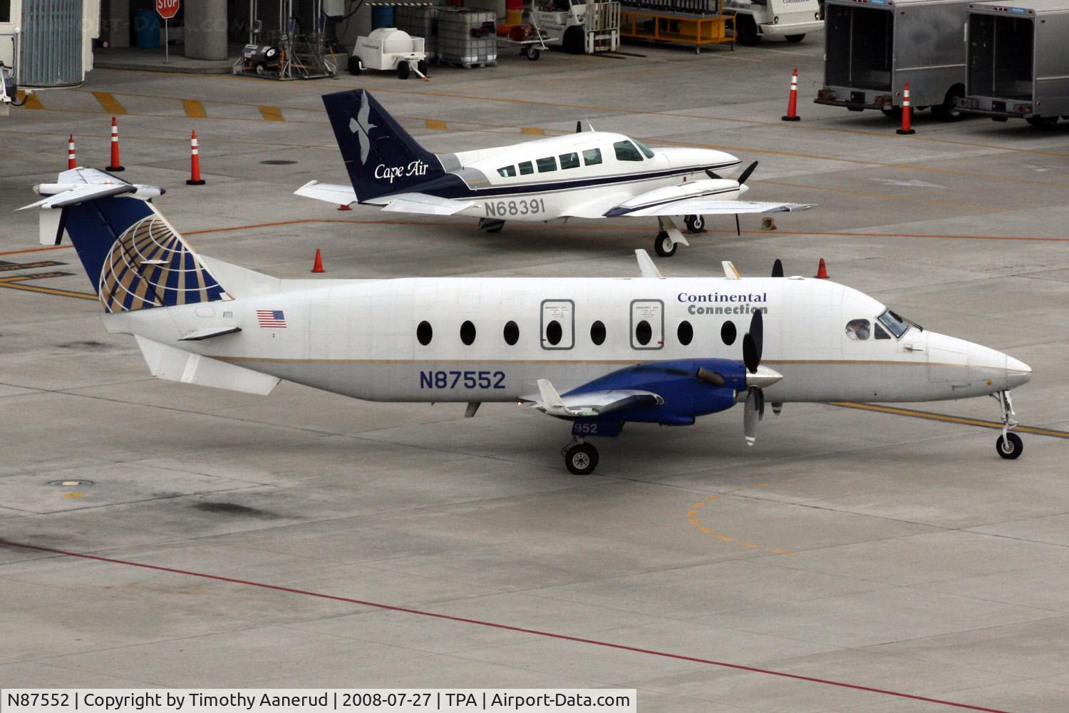 N87552, 1996 Raytheon Aircraft Company 1900D C/N UE-216, Raytheon Aircraft Company 1900D, serial UE-216