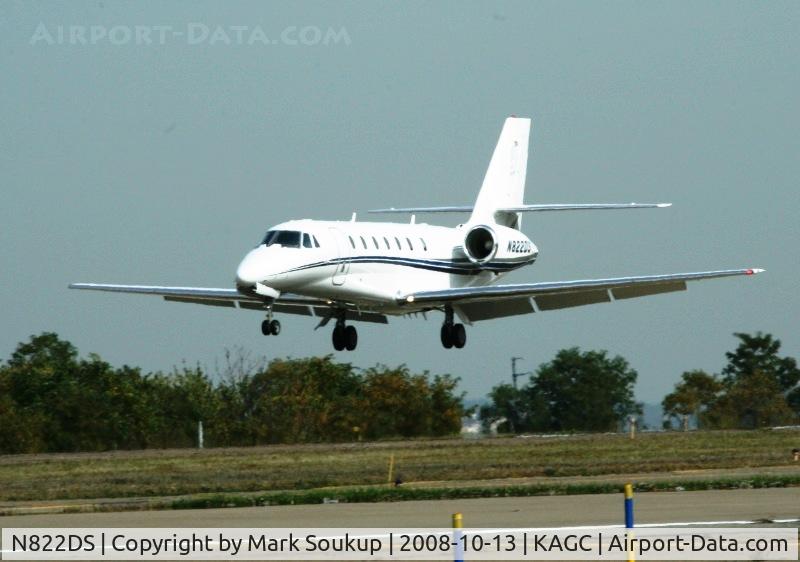 N822DS, 2007 Cessna 680 Citation Sovereign C/N 680-0121, N822DS @ KAGC