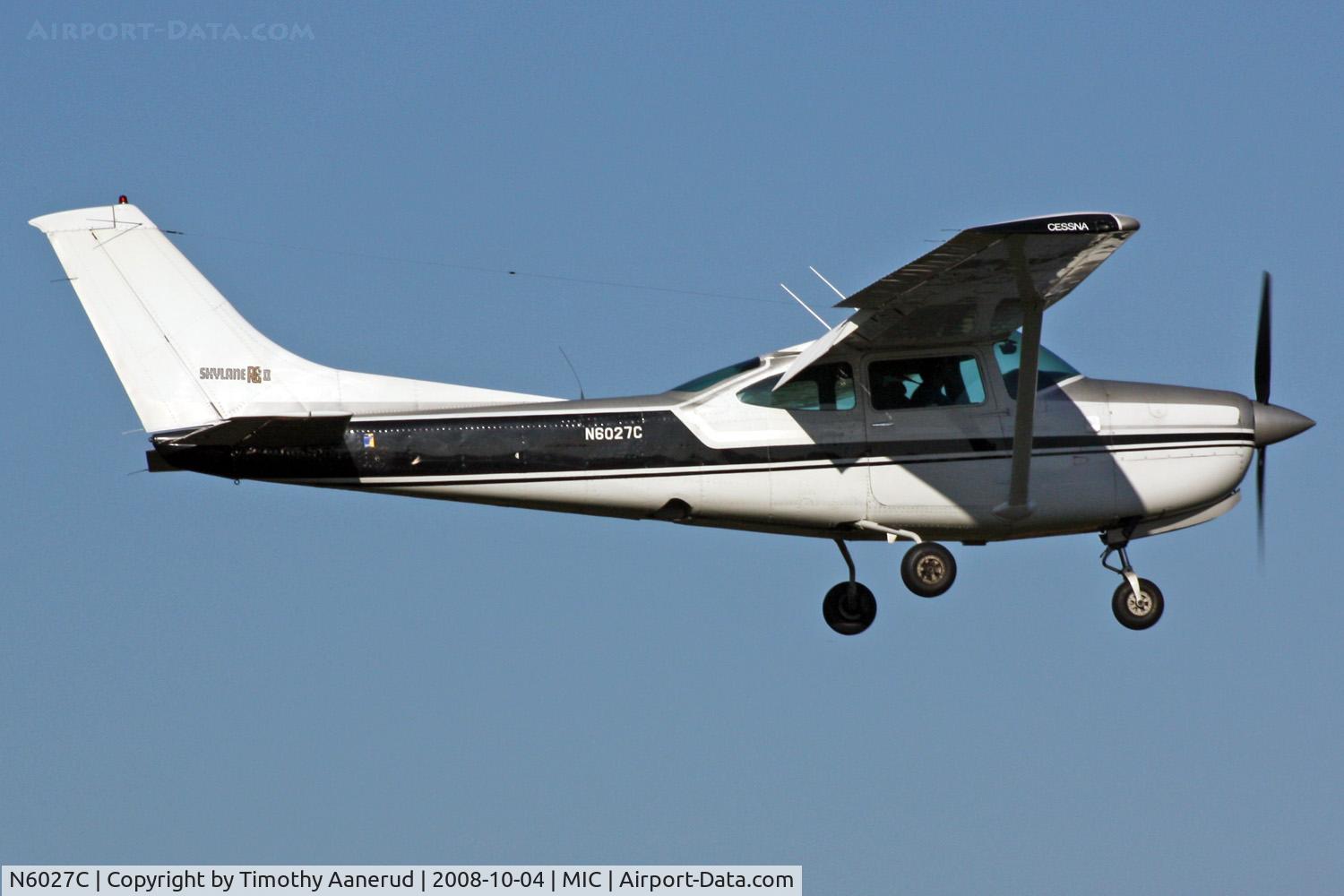 N6027C, 1978 Cessna R182 Skylane RG C/N R18200358, Cleared to Land, Cessna R182 serial R18200358