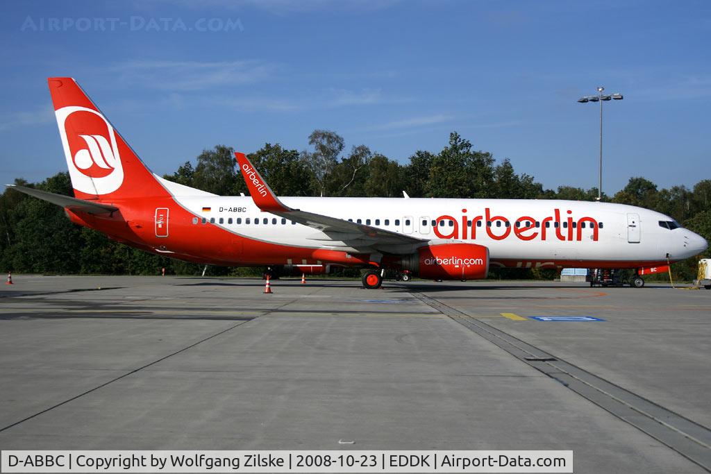 D-ABBC, 2001 Boeing 737-86J C/N 32625, visitor