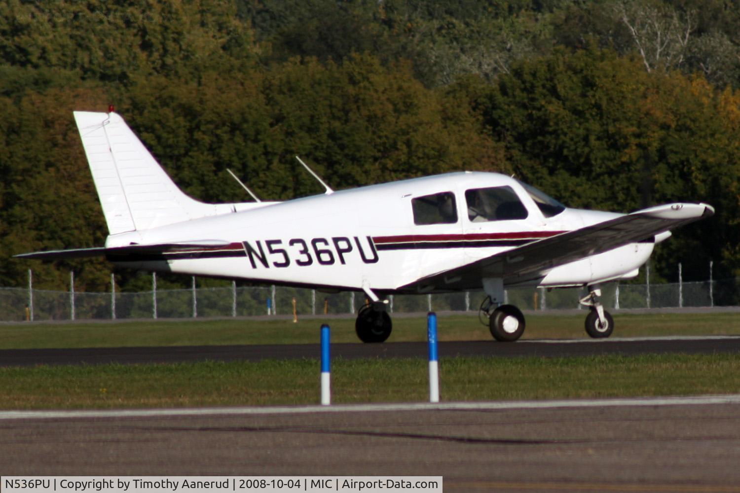 N536PU, 1992 Piper PA-28-161 C/N 2841321, Piper PA-28-161, serial 2841321