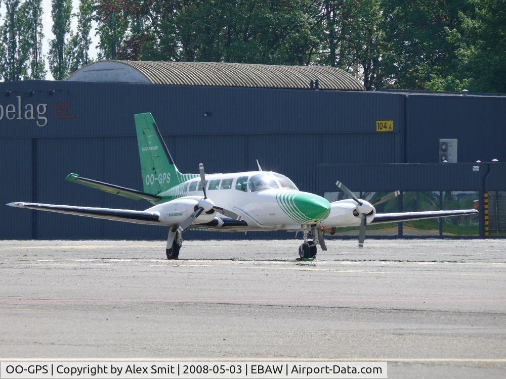 OO-GPS, 1980 Cessna 404 Titan Titan C/N 404-0609, Cessna C404 Titan OO-GPS Eurosense