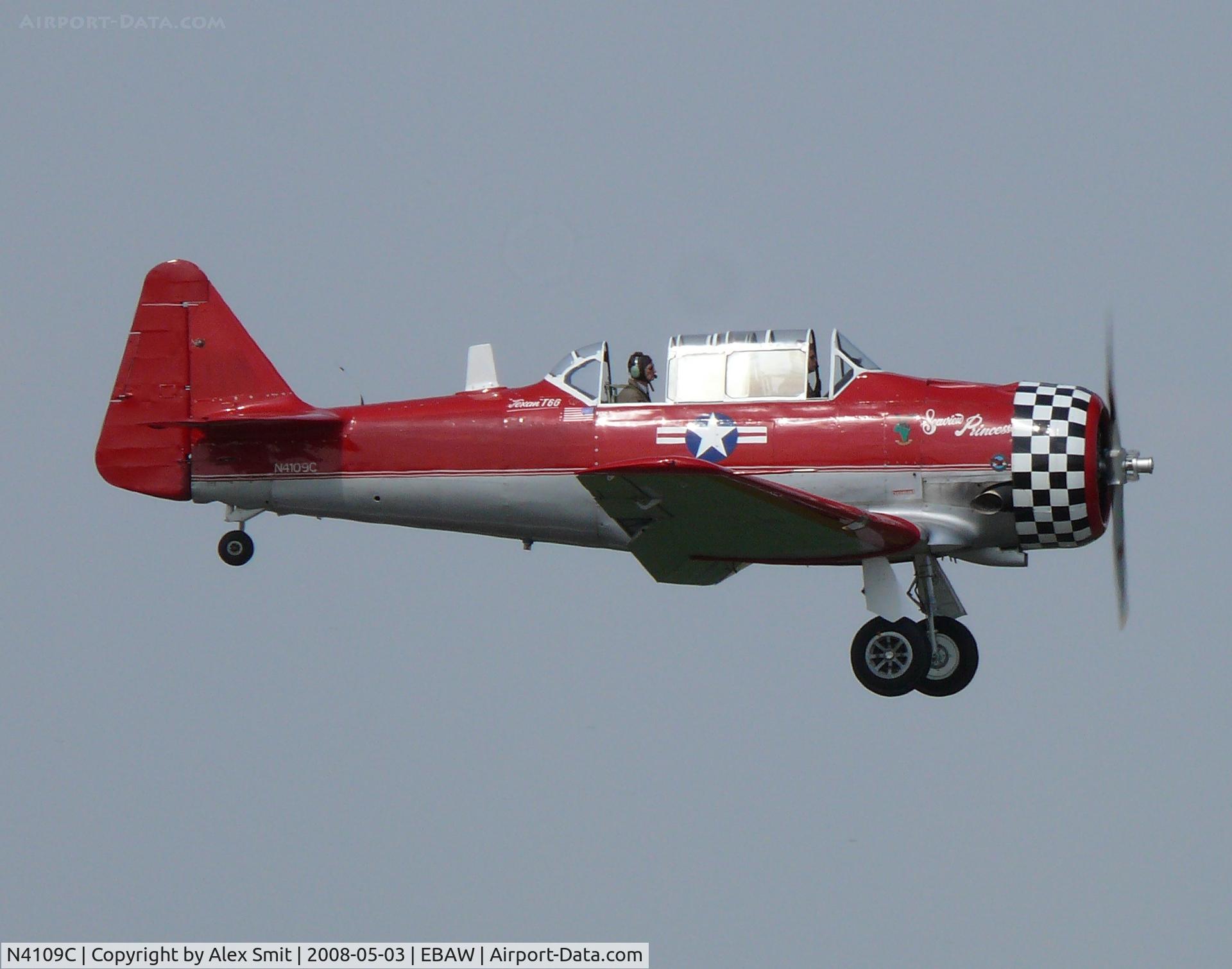N4109C, 1952 North American T-6G Texan C/N SA-078, North American T-6G Texan N4109C