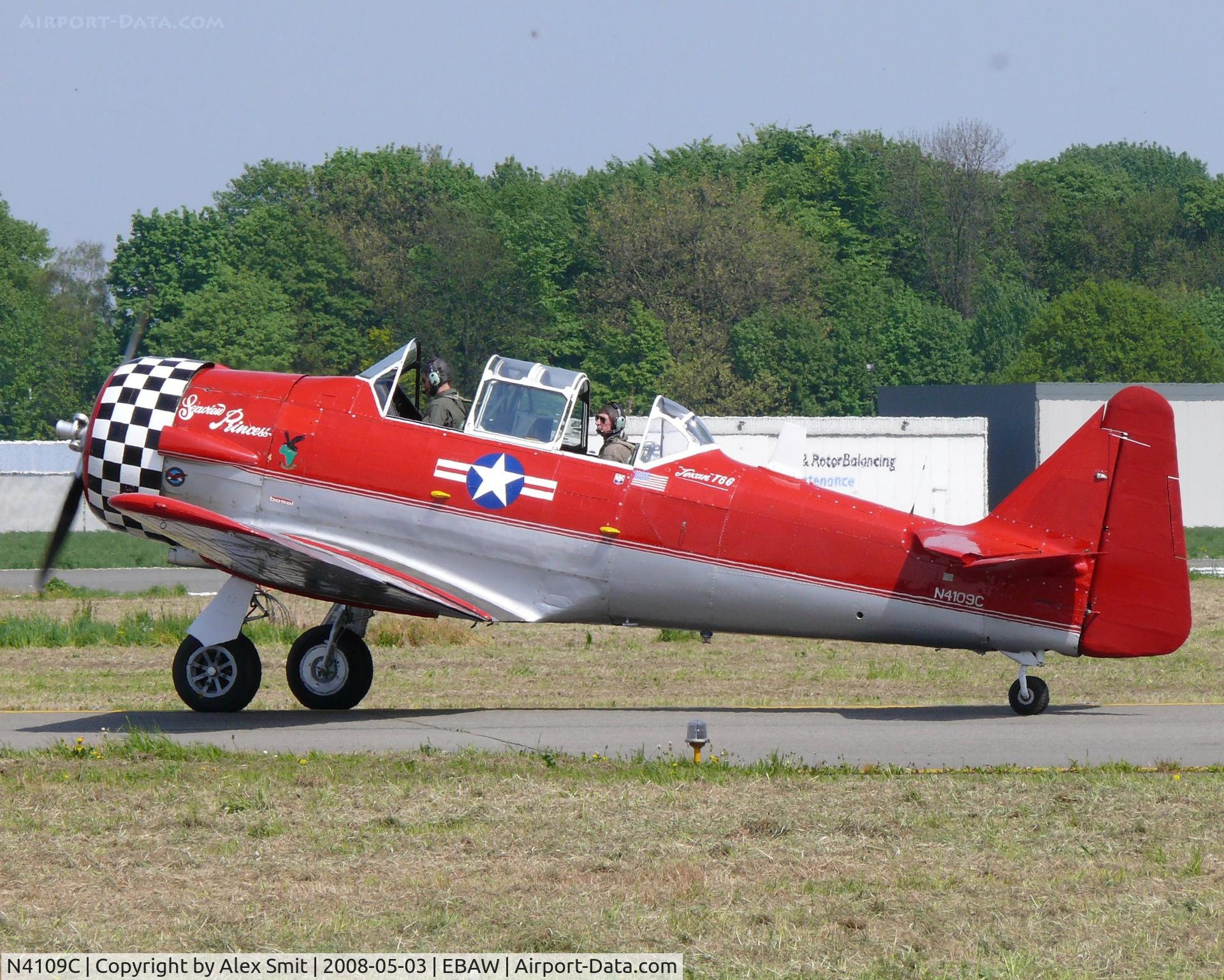 N4109C, 1952 North American T-6G Texan C/N SA-078, North American T-6G Texan N4109C