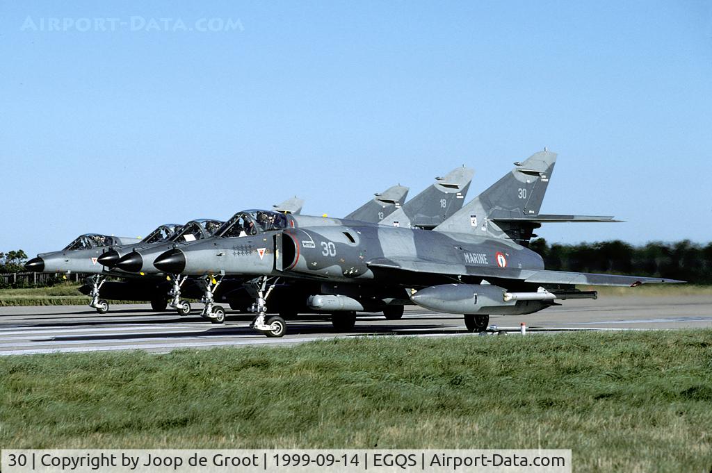 30, Dassault Super Etendard C/N 30, In 1999 French Super Etendard participated in the maritime exercise 