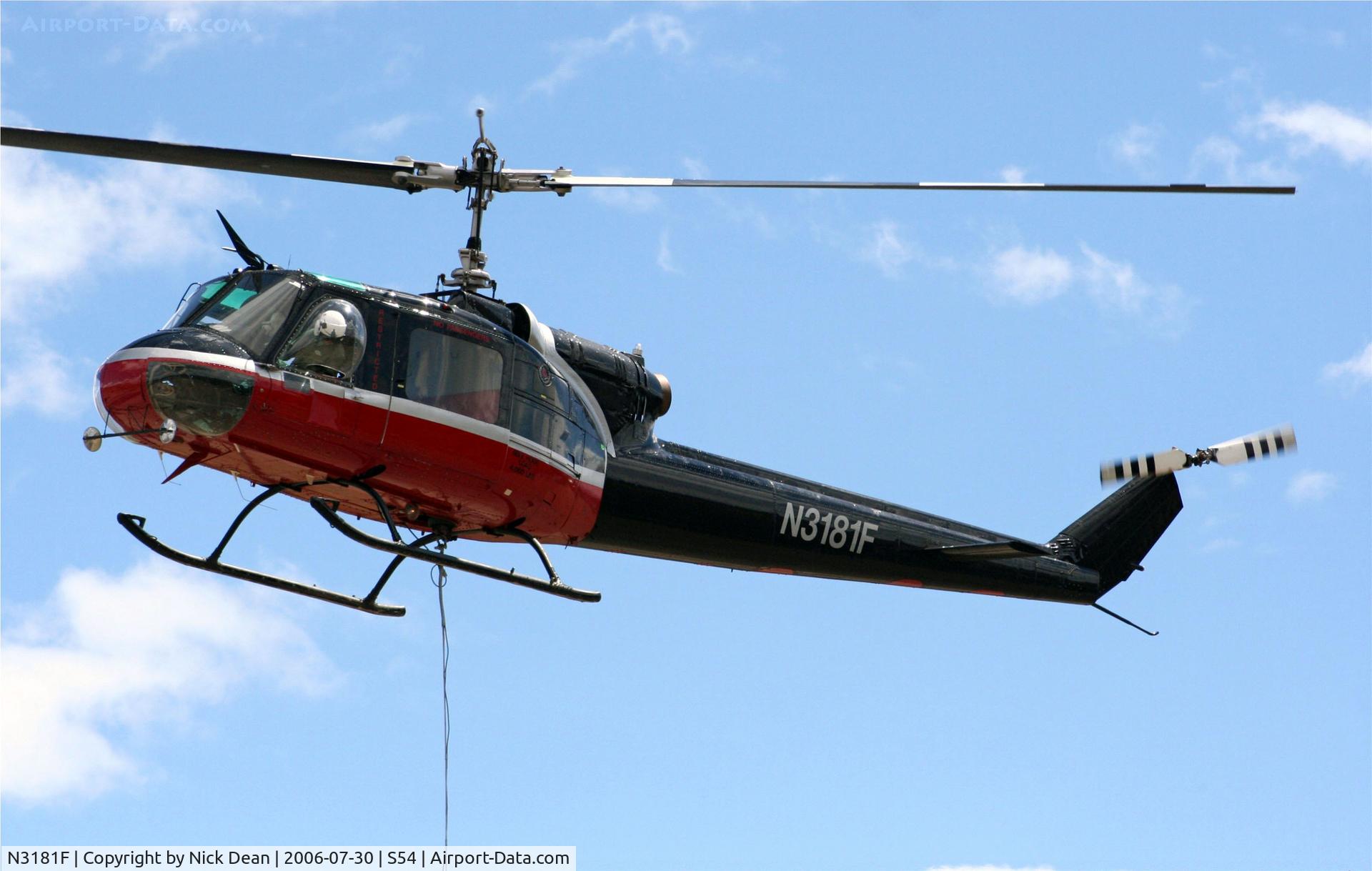 N3181F, 1964 Bell UH-1P Iroquois C/N 7036 (64-15486), C/N 7036