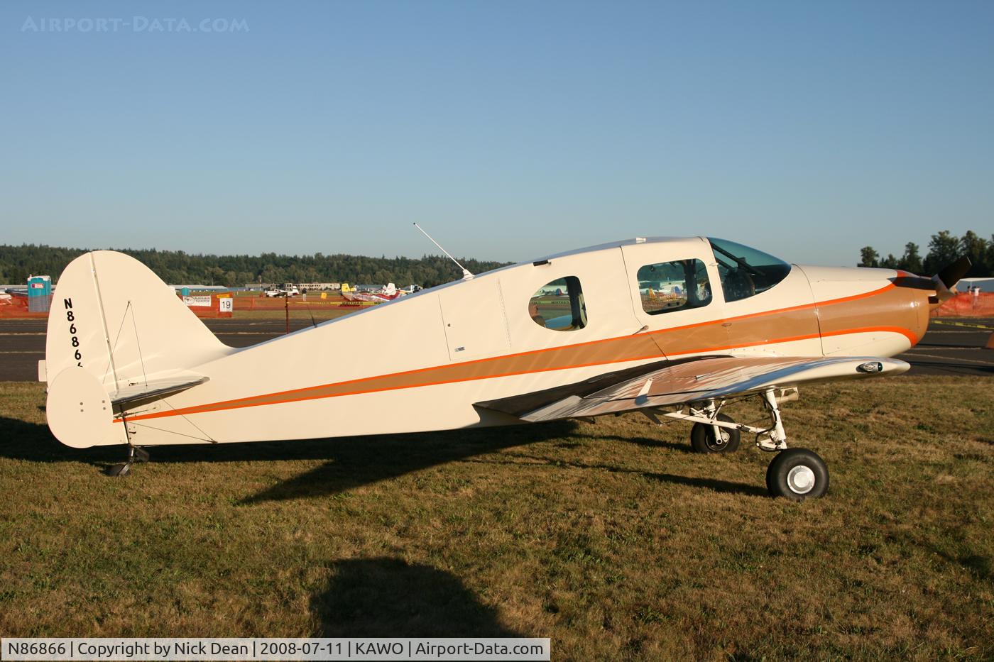 N86866, 1946 Bellanca 14-13-2 Cruisair Senior C/N 1228, /