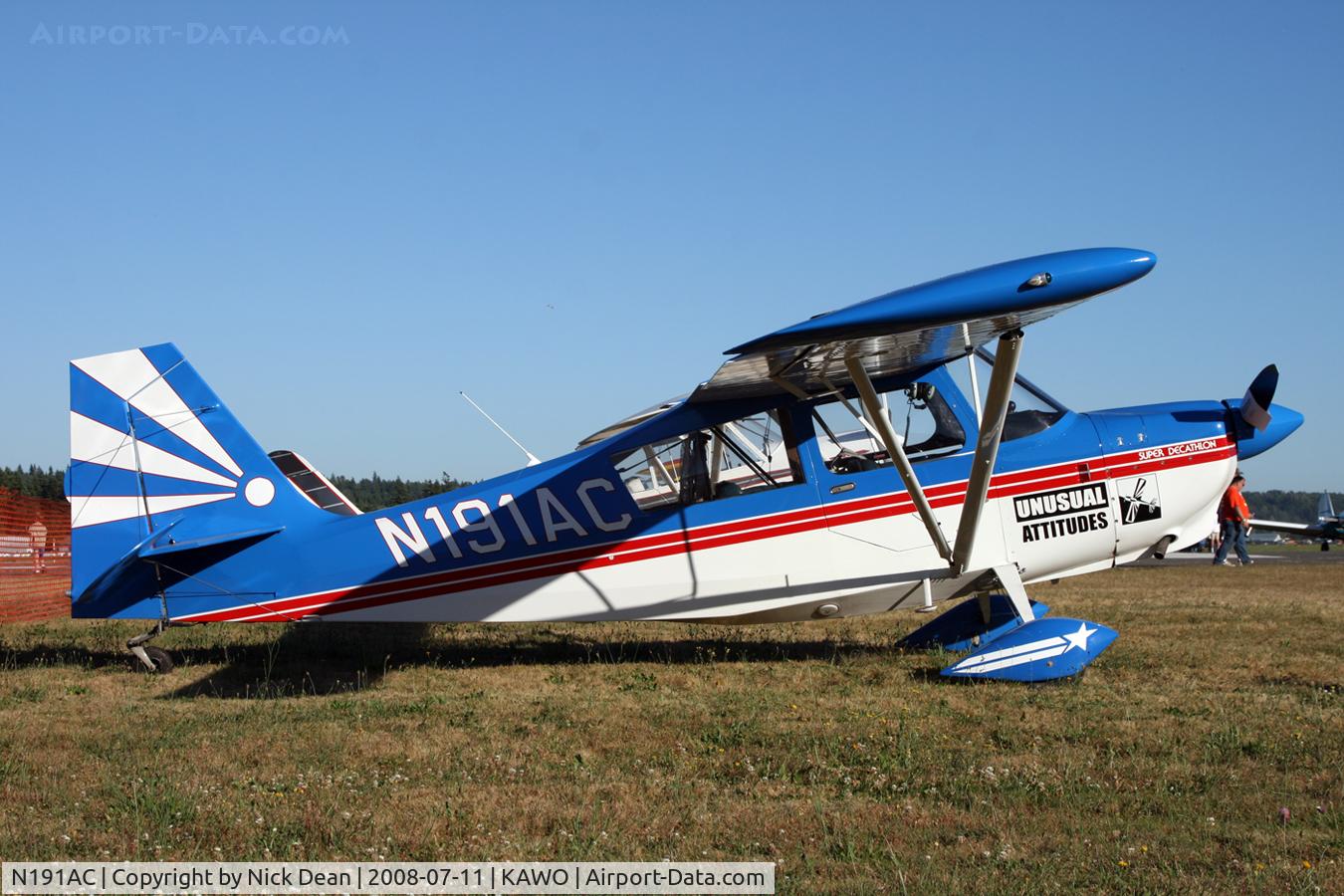 N191AC, 1993 American Champion 8KCAB Super Decathlon C/N 711-93, /