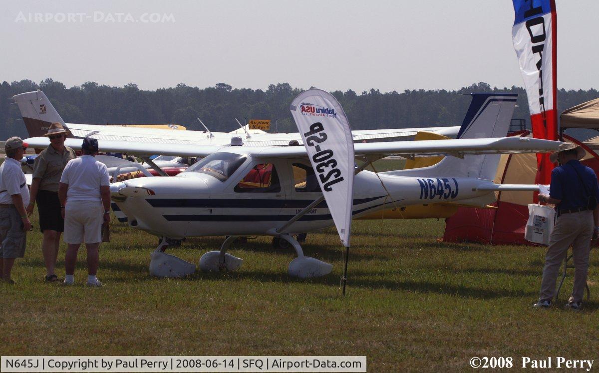 N645J, 2008 Jabiru J250-SP C/N 544, Full view, early in the day