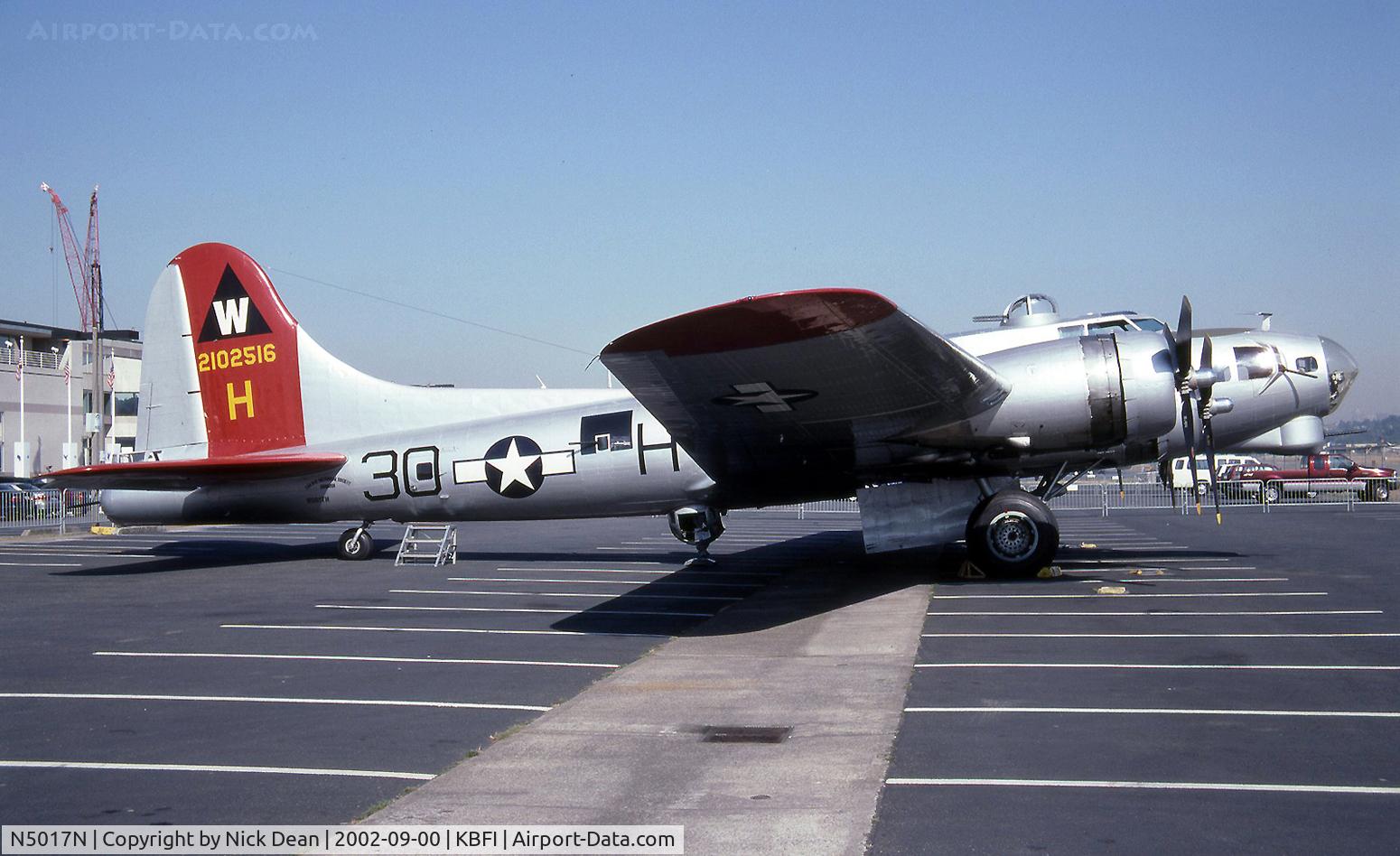 N5017N, 1944 Lockheed/Vega (Boeing) B-17G-105-VE Flying Fortress C/N 8649, C/N 8649