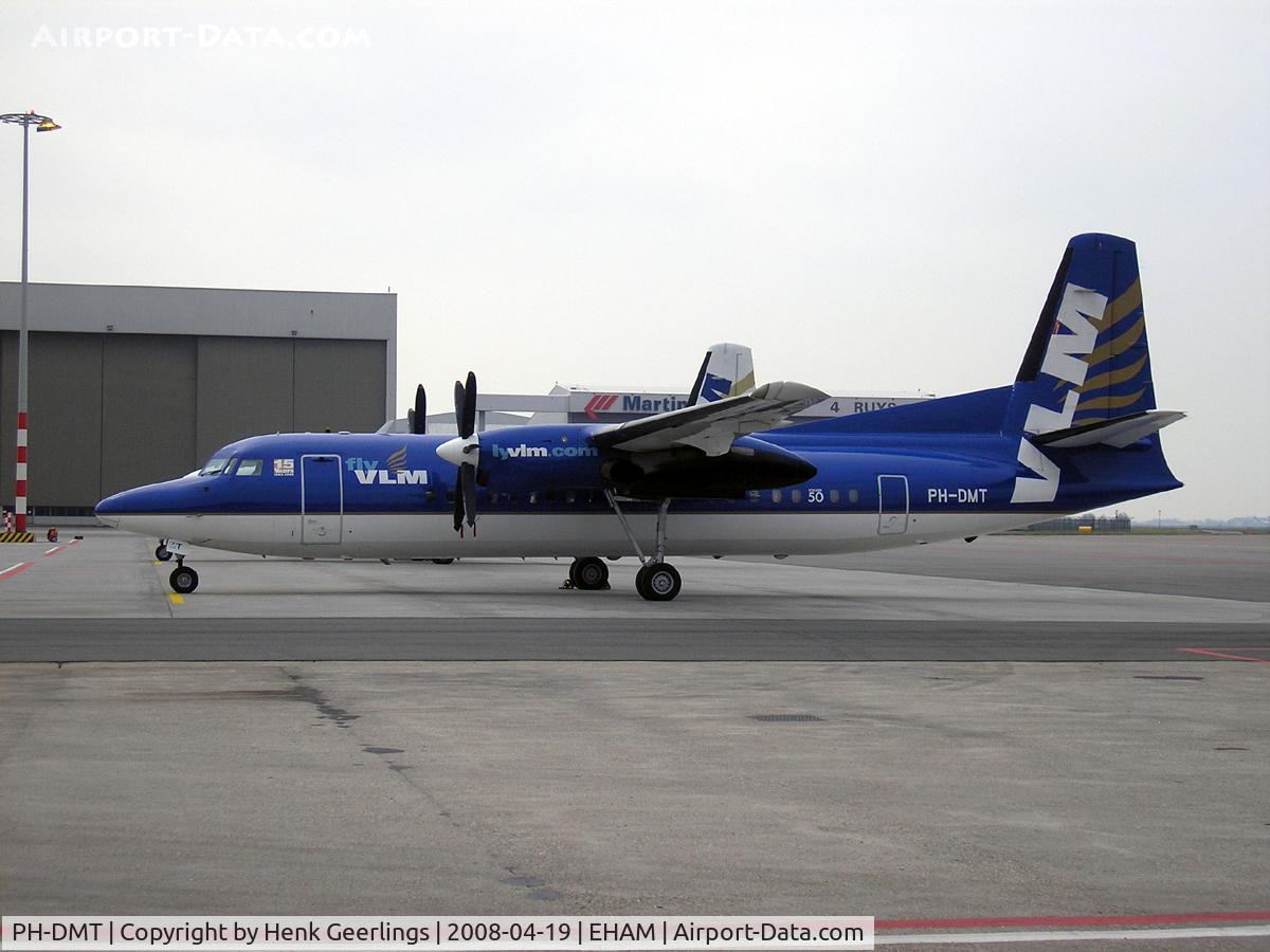 PH-DMT, 1991 Fokker 50 C/N 20208, Schiphol - East