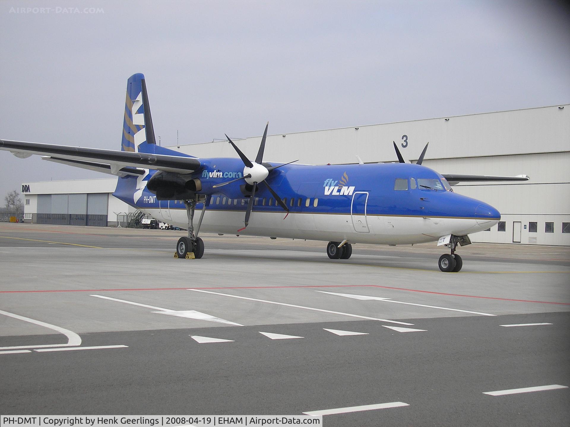 PH-DMT, 1991 Fokker 50 C/N 20208, Schiphol - East