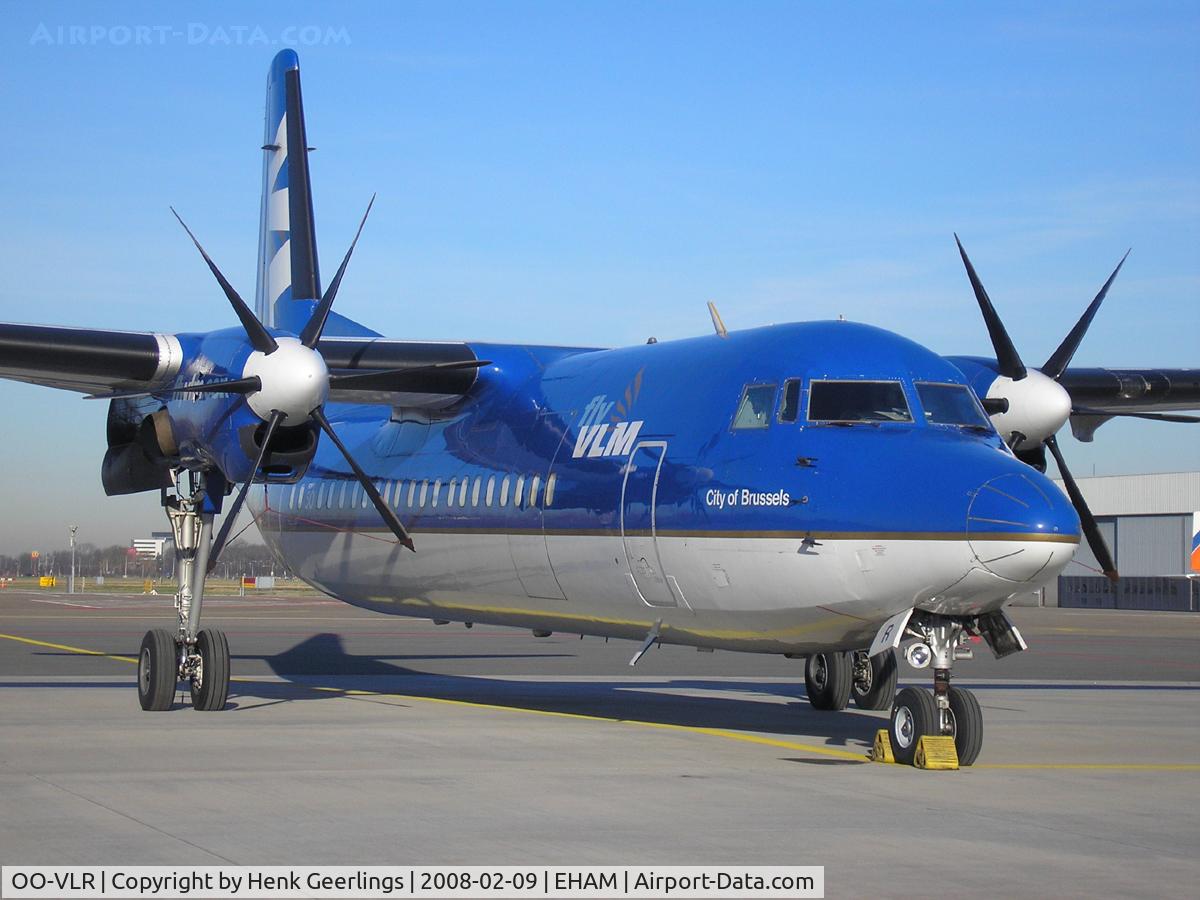 OO-VLR, 1988 Fokker 50 C/N 20121, Schiphol - East