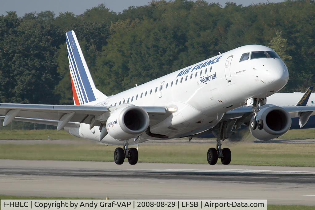 F-HBLC, 2007 Embraer 190AR (ERJ-190-100IGW) C/N 19000080, Air France EMB190