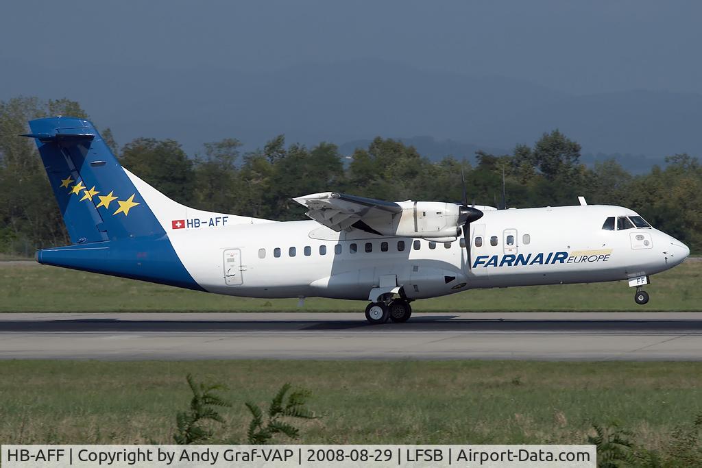 HB-AFF, 1991 ATR 42-320 C/N 264, Farnair ATR42