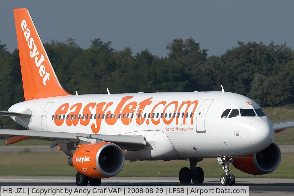 HB-JZL, 2004 Airbus A319-111 C/N 2353, Easyjet A319