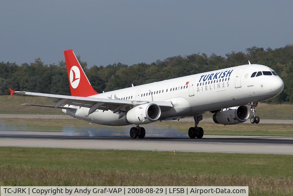 TC-JRK, 2008 Airbus A321-231 C/N 3525, Turkish Airlines A321