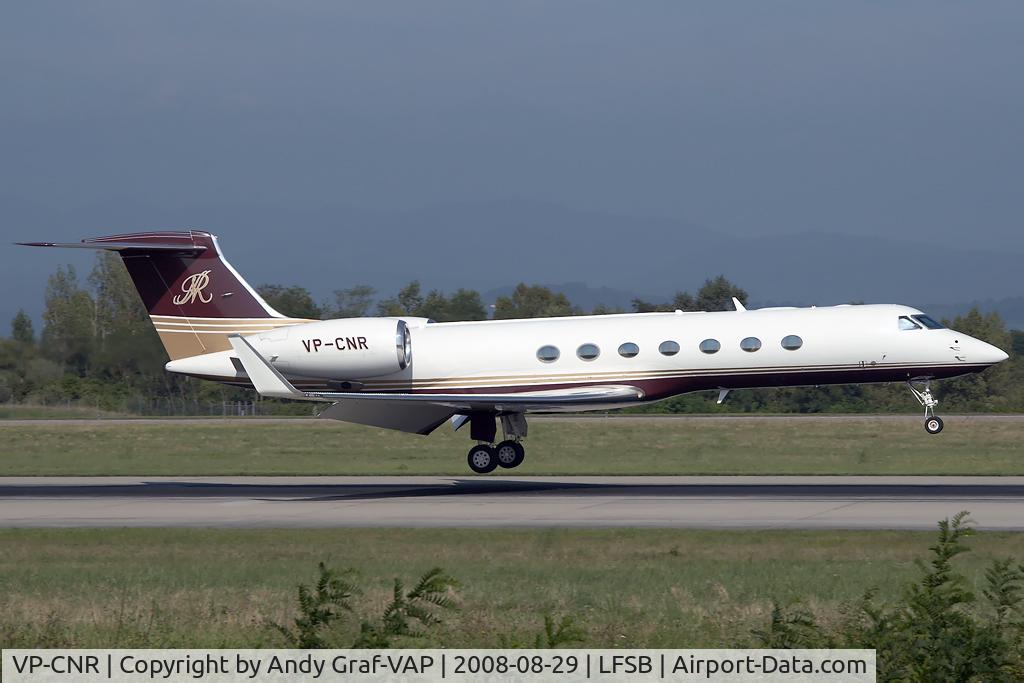 VP-CNR, 2006 Gulfstream Aerospace GV-SP (G550) C/N 5113, Gulfstream 550
