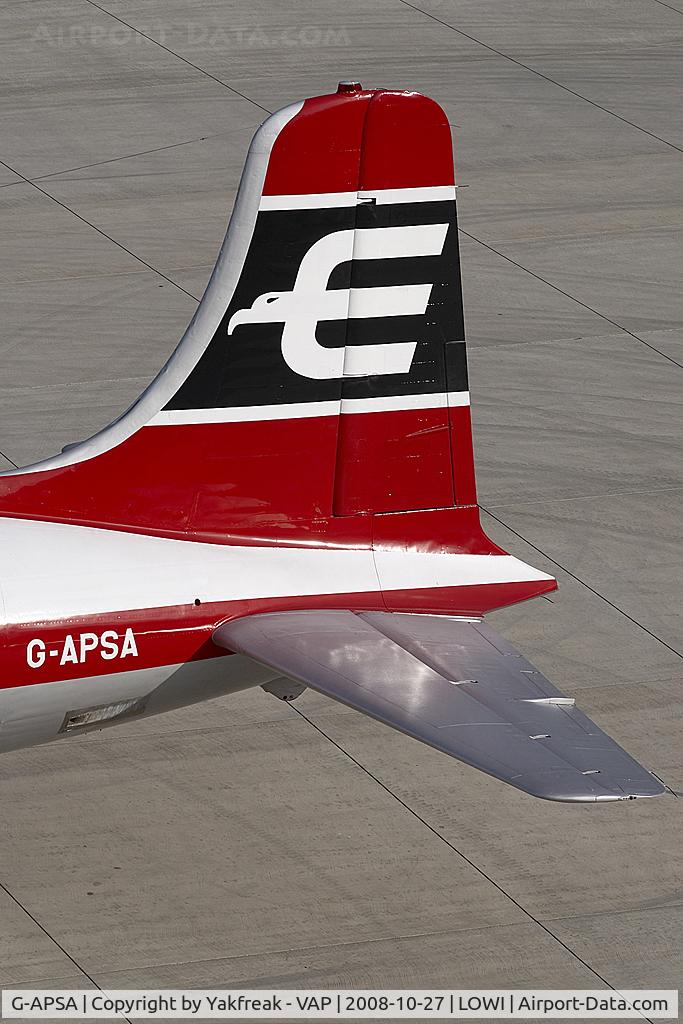 G-APSA, 1958 Douglas DC-6A C/N 45497, British Eagle DC6