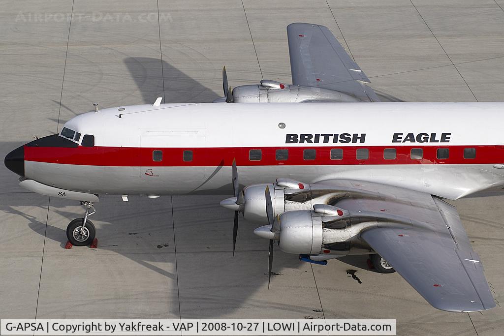 G-APSA, 1958 Douglas DC-6A C/N 45497, British Eagle DC6