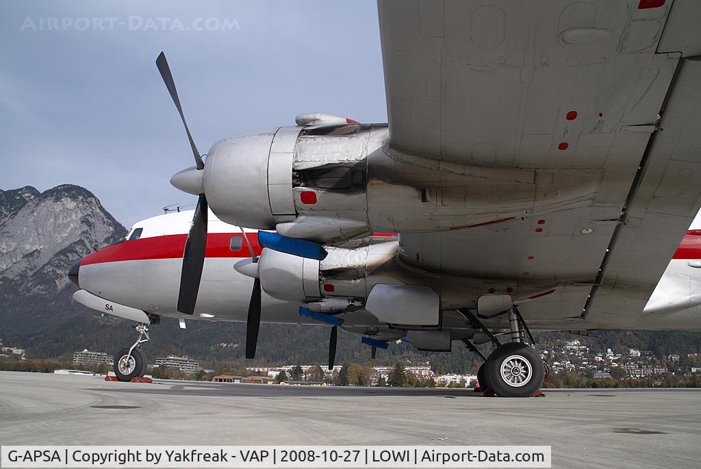 G-APSA, 1958 Douglas DC-6A C/N 45497, British Eagle DC6