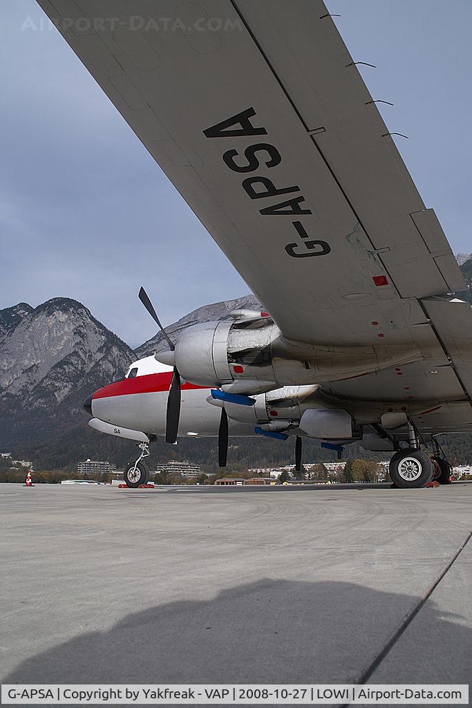 G-APSA, 1958 Douglas DC-6A C/N 45497, British Eagle DC6