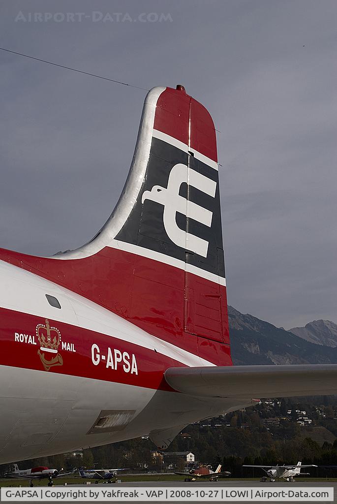 G-APSA, 1958 Douglas DC-6A C/N 45497, British Eagle DC6