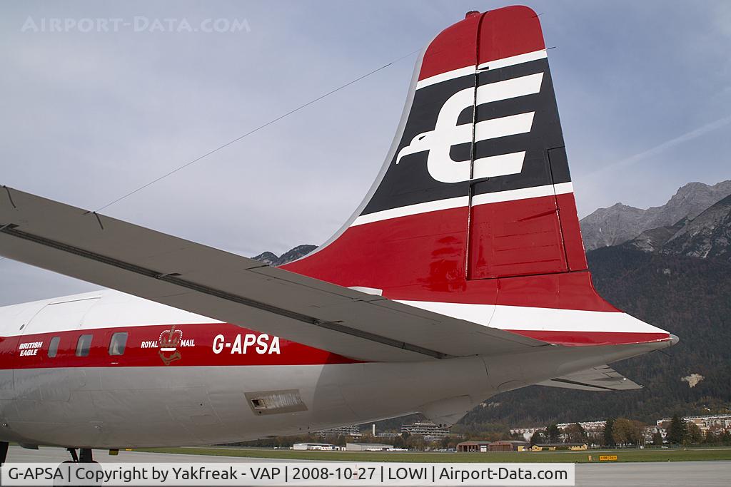 G-APSA, 1958 Douglas DC-6A C/N 45497, British Eagle DC6