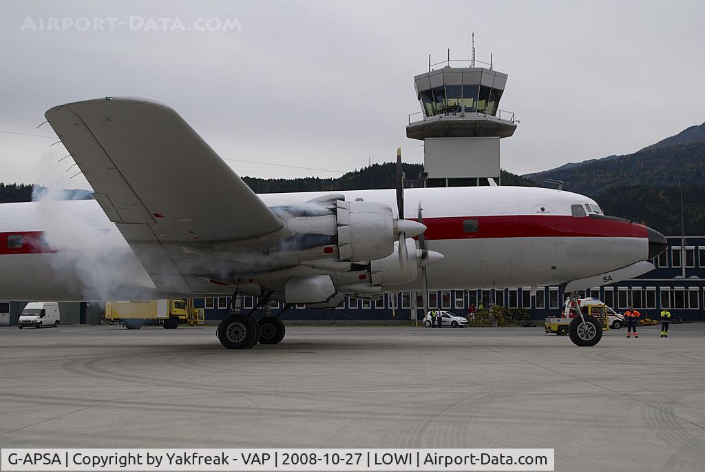 G-APSA, 1958 Douglas DC-6A C/N 45497, British Eagle DC6