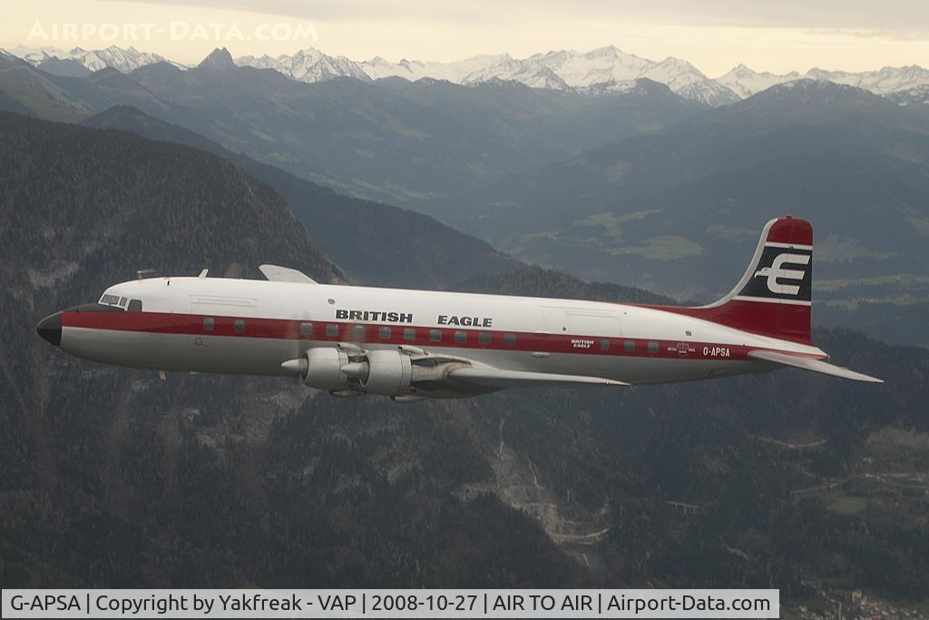 G-APSA, 1958 Douglas DC-6A C/N 45497, British Eagle DC6