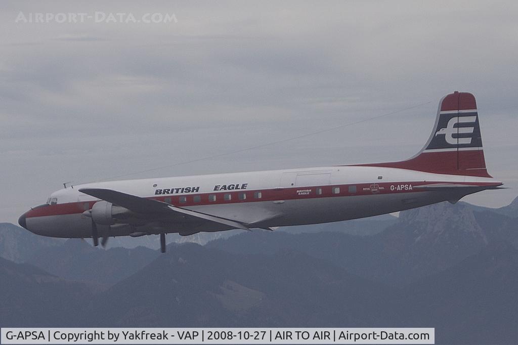 G-APSA, 1958 Douglas DC-6A C/N 45497, British Eagle DC6