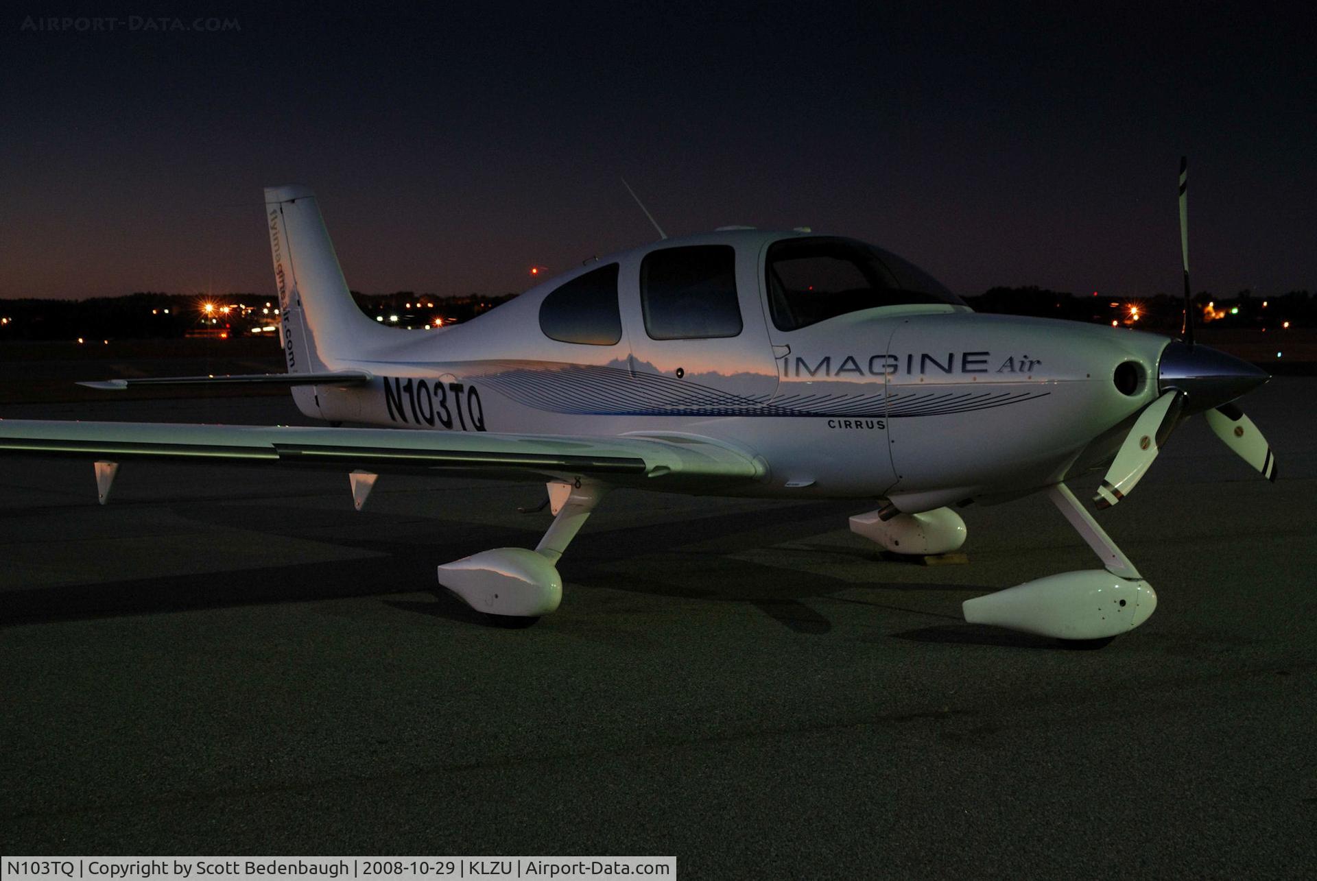 N103TQ, 2006 Cirrus SR22 C/N 2239, Imagine Air Cirrus SR22 N103TQ at KLZU