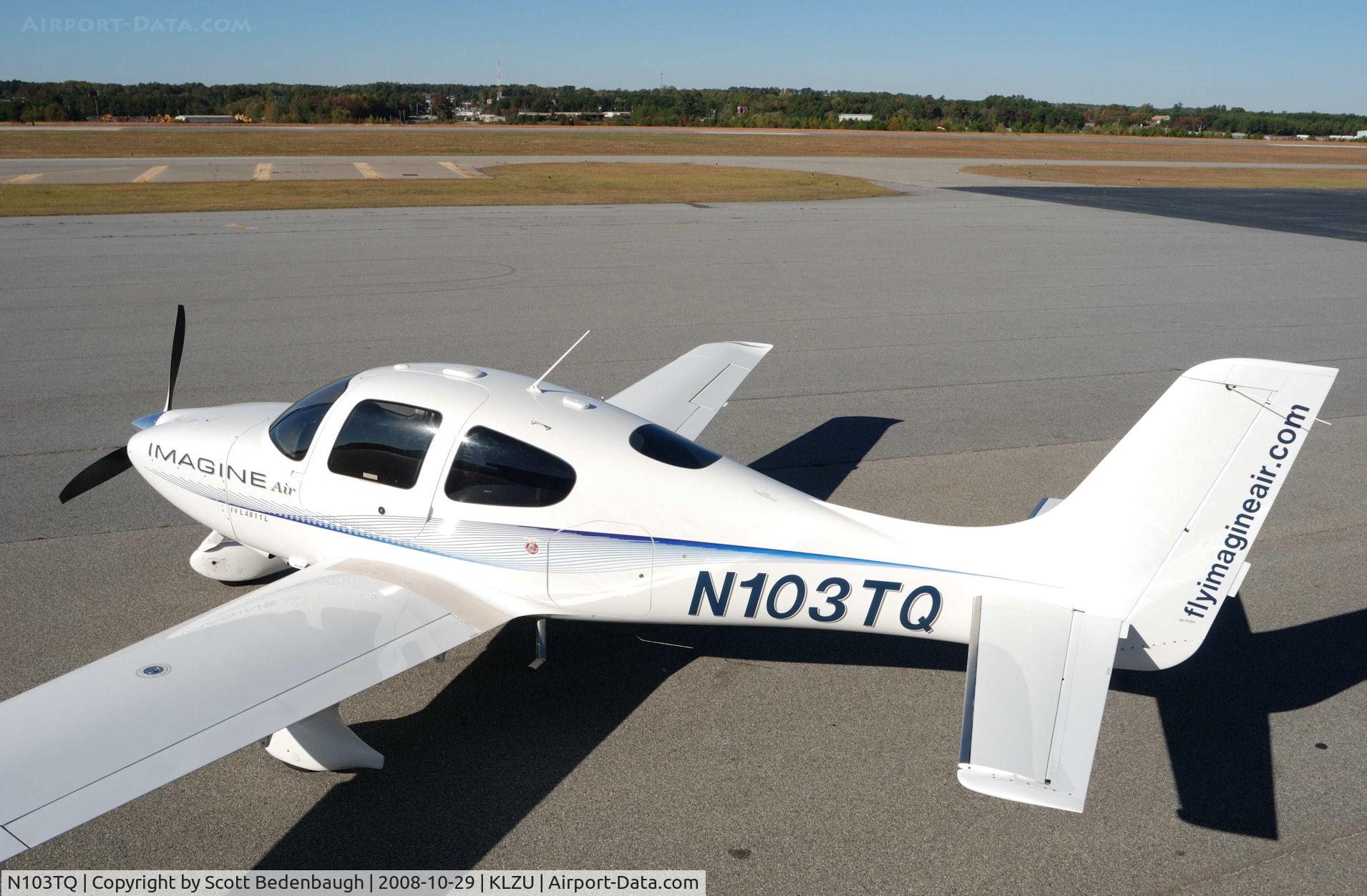 N103TQ, 2006 Cirrus SR22 C/N 2239, Imagine Air Cirrus SR22 N103TQ at KLZU