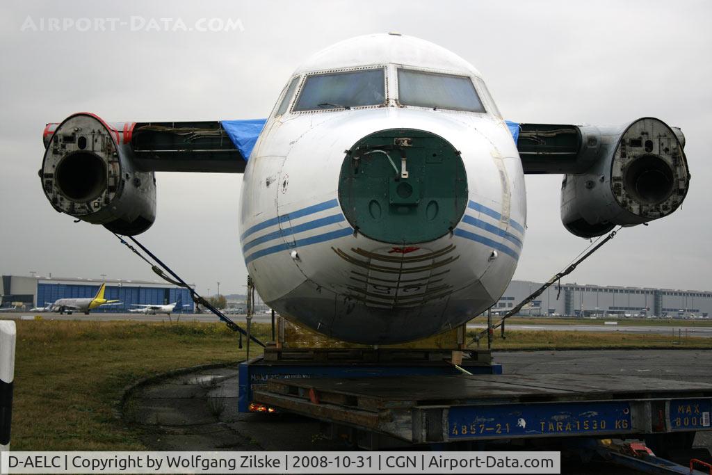 D-AELC, 1970 Fokker F.27-600 Friendship C/N 10438, only fuselage