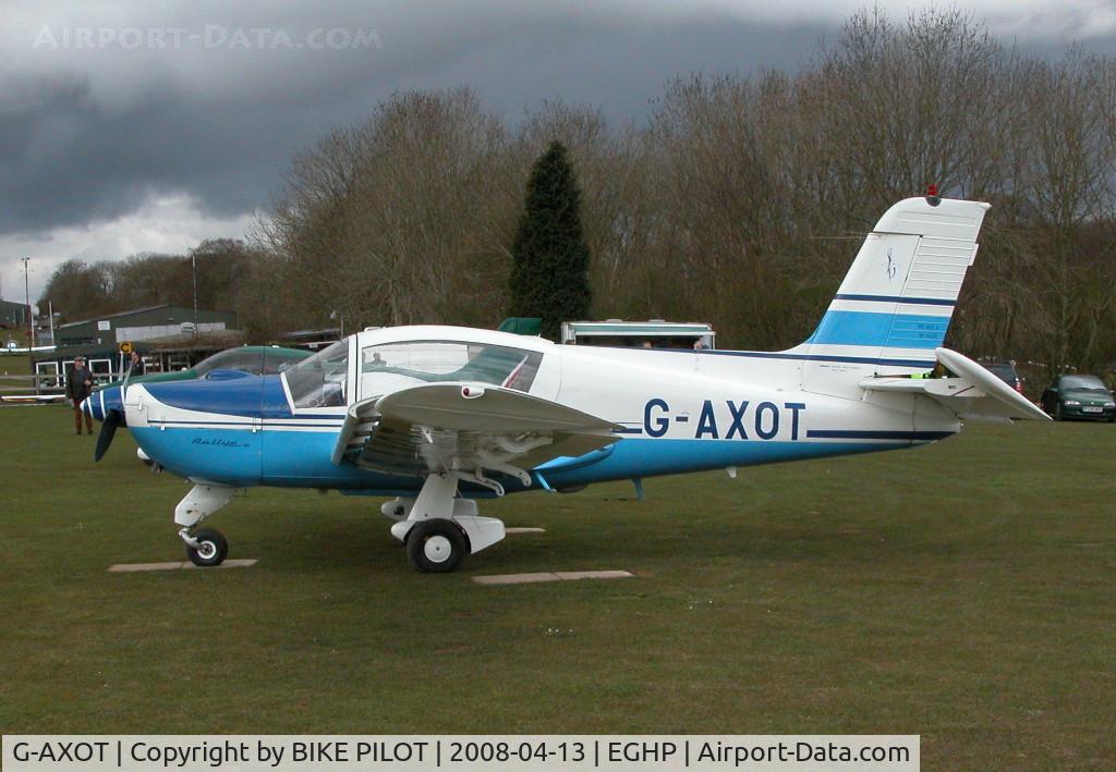 G-AXOT, 1969 Socata MS-893A Rallye Commodore 180 C/N 11433, POPHAM JODEL FLY-IN