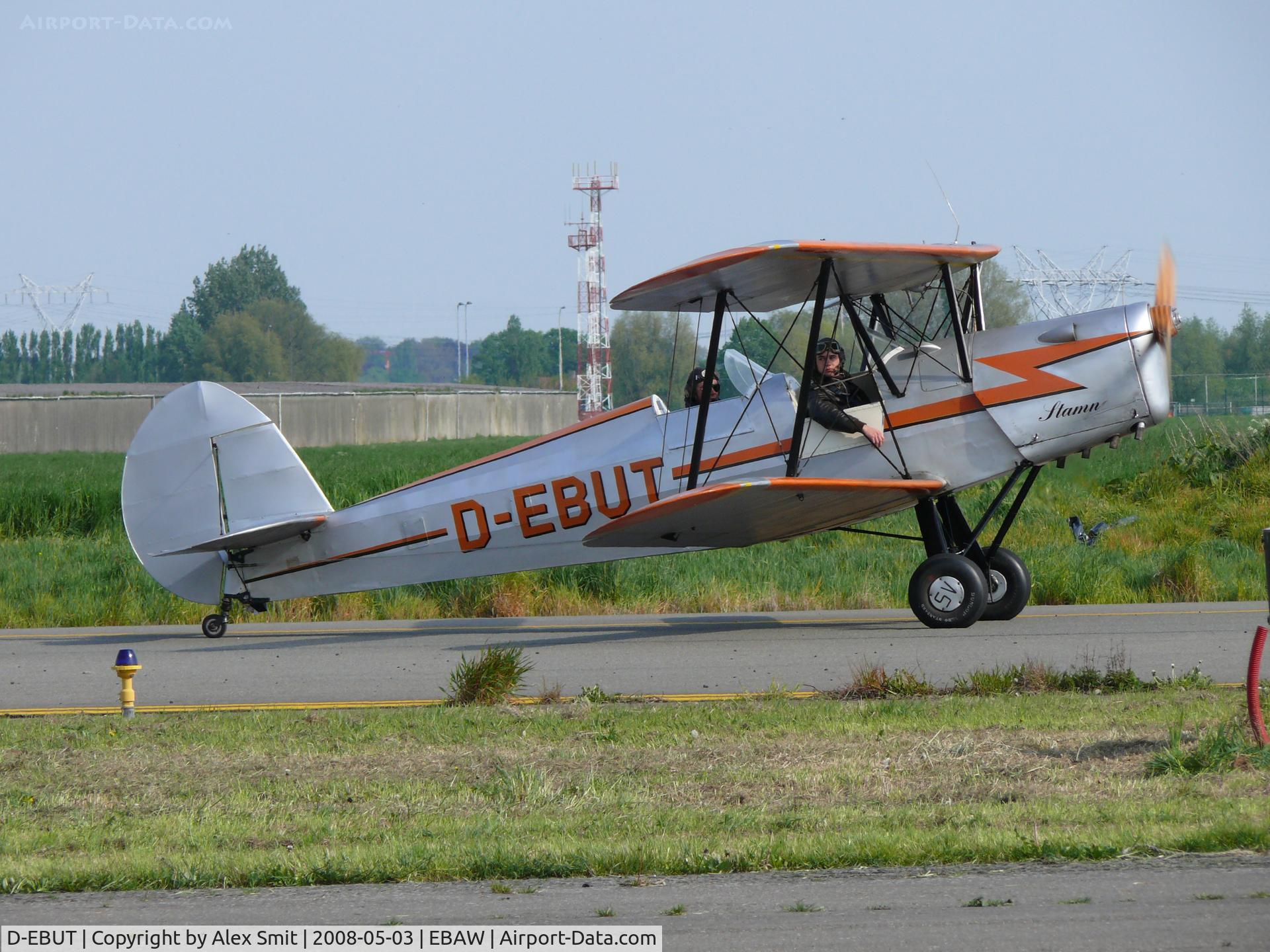 D-EBUT, 1946 Stampe-Vertongen SV-4C C/N 304, Stampe Vertongen SNCAN/SV-4C D-EBUT